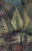 Emily Carr Untitled oil painting